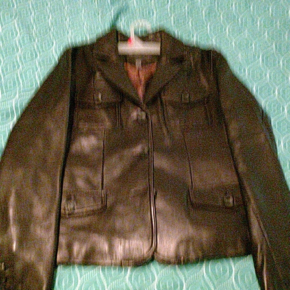 Leather jacket